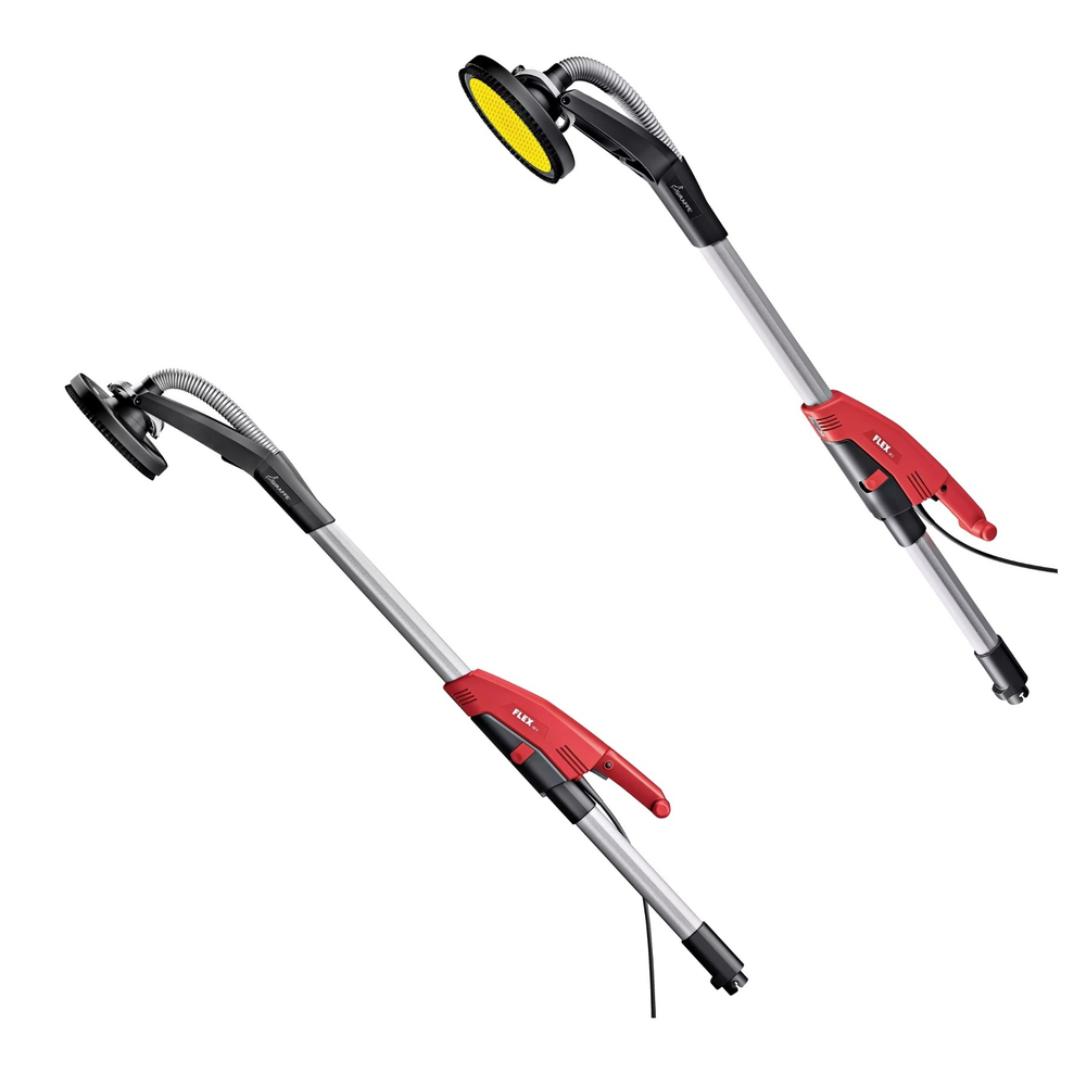 Новинка! Шлифовальная машина для стен и потолков GE 5+ТB-L+SH Giraffe 500 Вт диск 225 мм с круглой шлифовальной головкой, шлангом, зажимом в сумке FLEX 409391