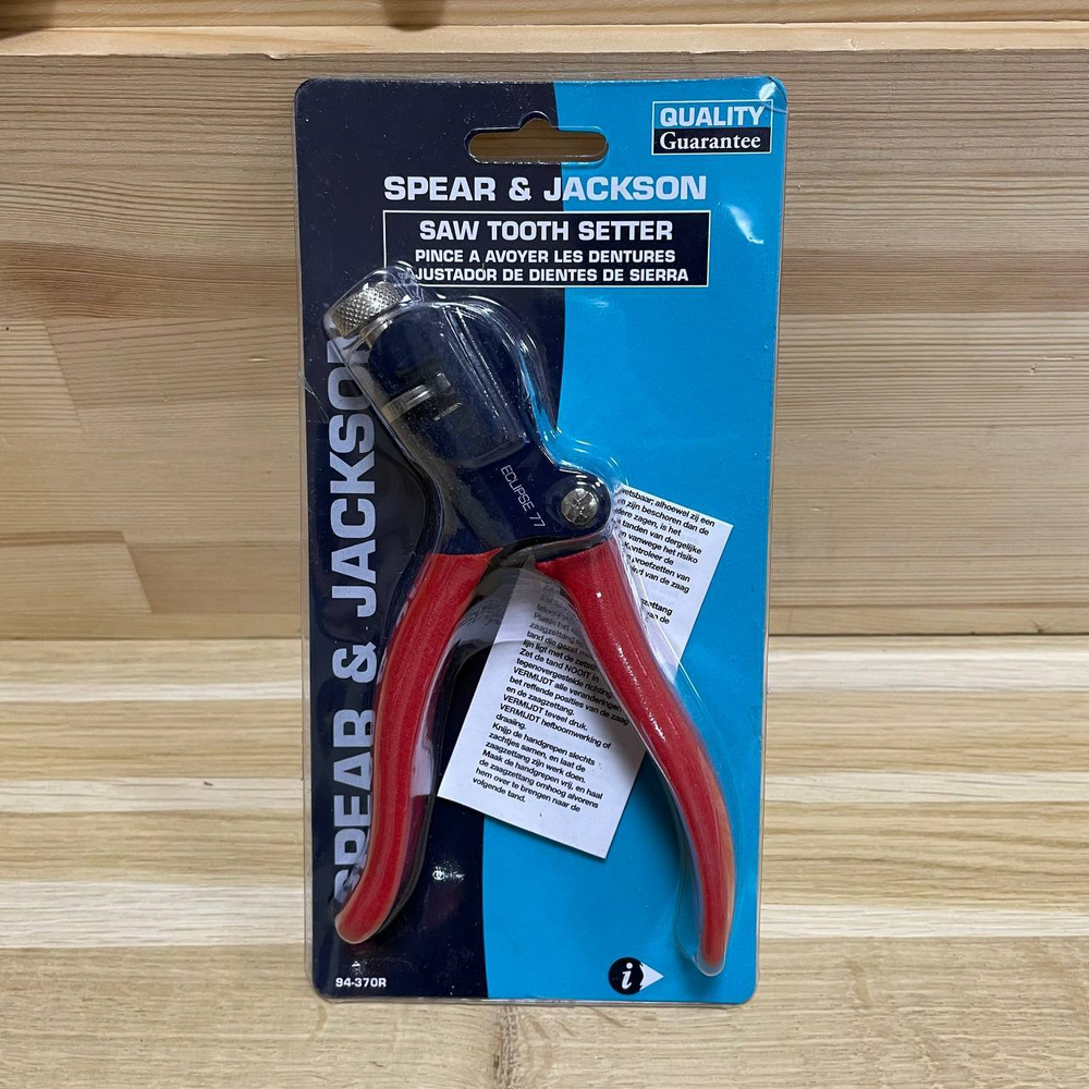 ХИТ! Клещи для разводки зубьев ручных пил Spear & Jackson TF SawToothSetter / SJ94-370R Thomas Flinn М00007981