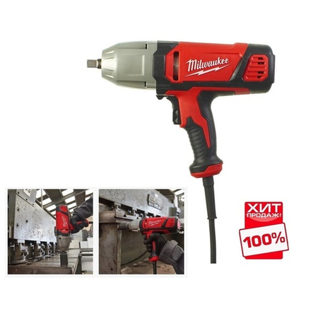 ХИТ! Гайковерт ударный (сетевой) 725 Вт IPWE 400R MILWAUKEE 4933451524