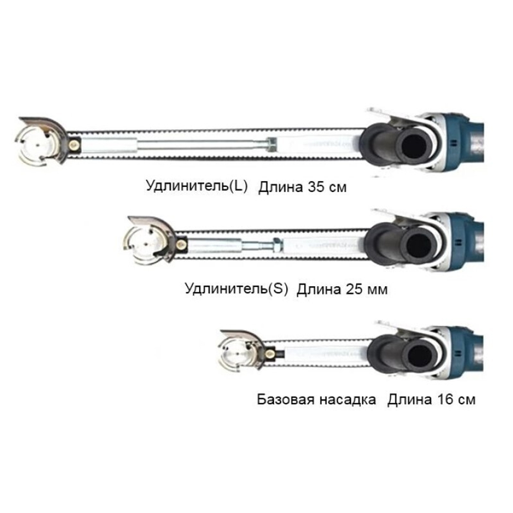 Набор удлинителей и ремней для насадки Manpa MP21-11 М00016527