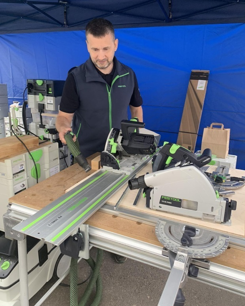 СКИДКИ ХИТ! Пила погружная диск 160 мм 1,2 кВт Festool TS 55 FEBQ-Plus 576703