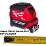 Новинка! Рулетка магнитная GEN III  10 м / 27 мм MILWAUKEE 4932464601