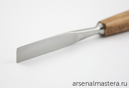 Профессиональный резец по дереву 125 х 30 мм (полукруглая стамеска N3, профиль острый 8262 х 30) Narex Profi 826230