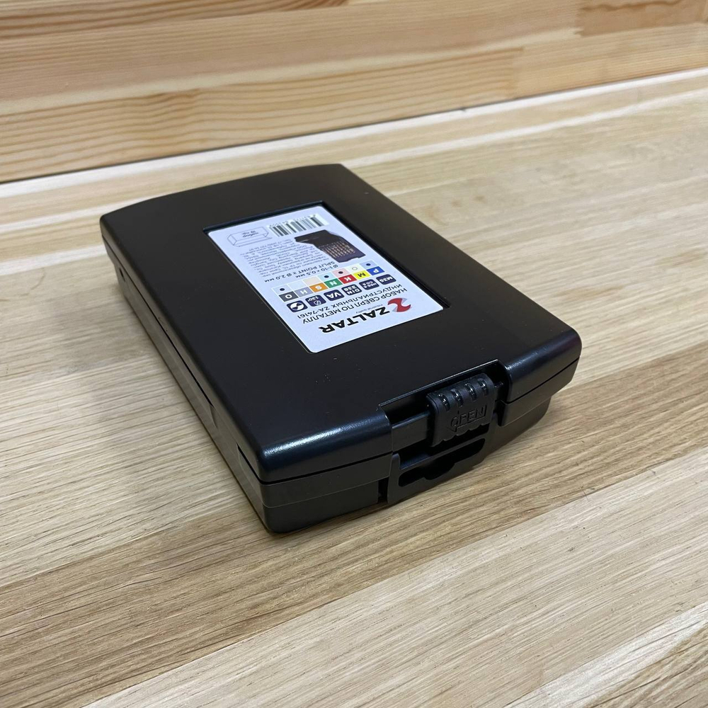 Новинка! Набор из 19 сверл спиральных по металлу, индустриальные ZALTAR D 1-10 мм x 0.5, DIN 338 HSS-E Co5, Тип VA, 5xD ZA-74161