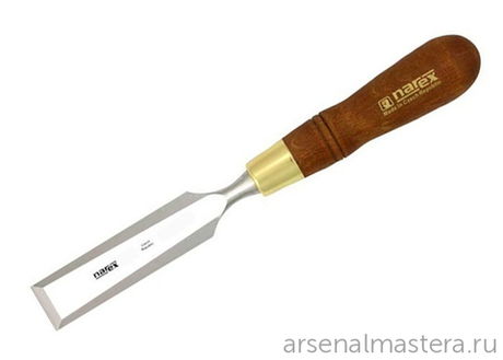 ЛЕТОМ НИЖЕ ХИТ! Стамеска плоская с ручкой 30 мм WOOD LINE PLUS NAREX 811680