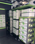 ХИТ! Комплект выдвижных полок 5 шт FESTOOL SYS-AZ-Set 500767