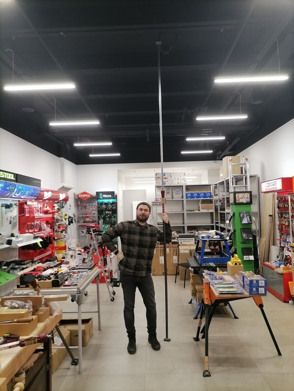 ХИТ! Распорка телескопическая Multi Prop 200 - 375 см нагрузка до 70 кг Piher 34004 М00006118