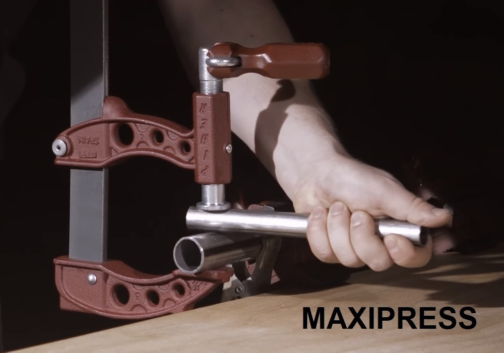 ВМЕСТЕ ДЕШЕВЛЕ СУПЕР ХИТ! Комплект 4 шт Струбцины MAXIPRESS E 60 х 9,5 см 9000N усилие до 900 кг 59060 Piher М00021149 N026-4AM