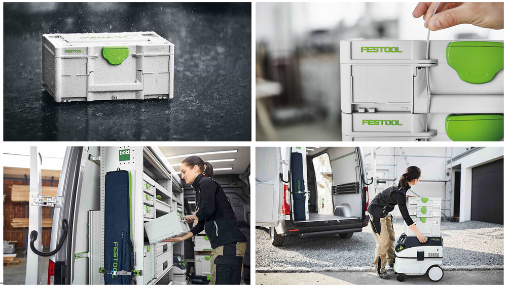 Новинка! Систейнер Festool SYS3 M 187 396 х 296 х 187 мм, без секций. Хранение, перевозка электроинструмента, оснастки и расходных материалов 204842