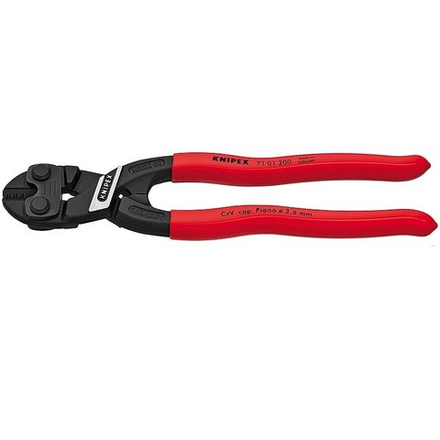 Болторез компактный 200 мм Cobolt (КОБОЛТ) обливные ручки, 71 01 200 KNIPEX KN-7101200