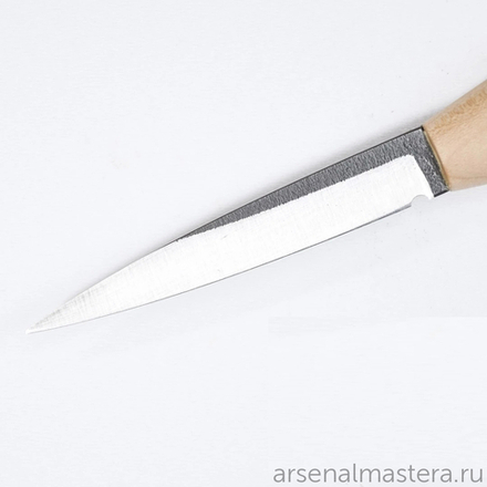 ХИТ! Нож резчицкий финский 190 мм / 60 мм для работы в труднодоступных местах Петроградъ М00013392