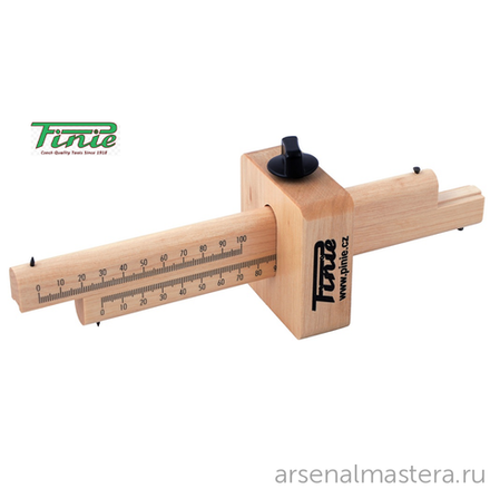 ХИТ! Рейсмус деревянный с одним фиксатором 210 х 65 х 75 мм PINIE 41-1