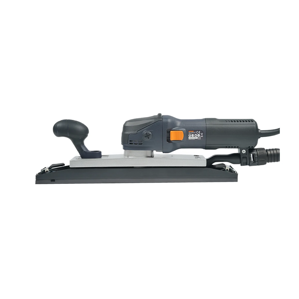 Новинка! Электрическая плоскошлифовальная машинка ручная MAXXT 220V / 50Hz, 0,6 кВт, подошва 400 x 70 мм, орбита 5 мм MOS600R