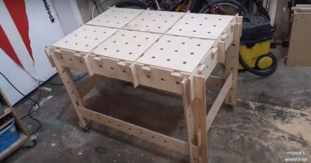 Многофункциональный стол для мастерской - идея стола Festool MFT 3