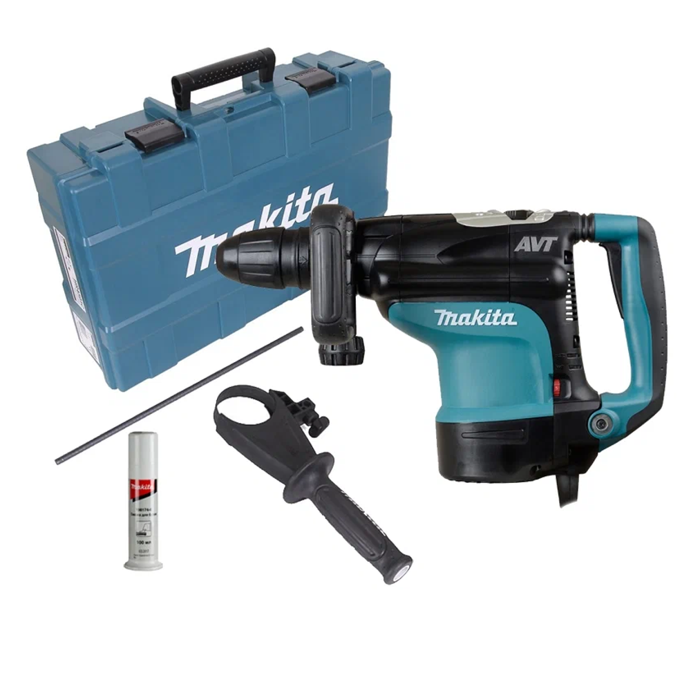 Новинка! Перфоратор сетевой мощный Makita SDS-Max HR 4511 C 1,35 кВт Два режима работы: сверление и сверление с долблением, в кейсе HR4511C