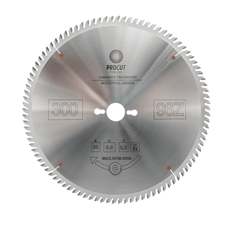 Новинка! Пильный диск по ЛДСП, МДФ PROCUT 300 x 30 x 3,2/2,2 Z=96 TF 755.3503096