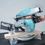 Новинка! Комбинированная торцовочная пила Makita 1,65 кВт, диск 260/30 мм, глубина пропила 90° 93 мм, 2 в 1 торцовка и распиловочный станок LH1040
