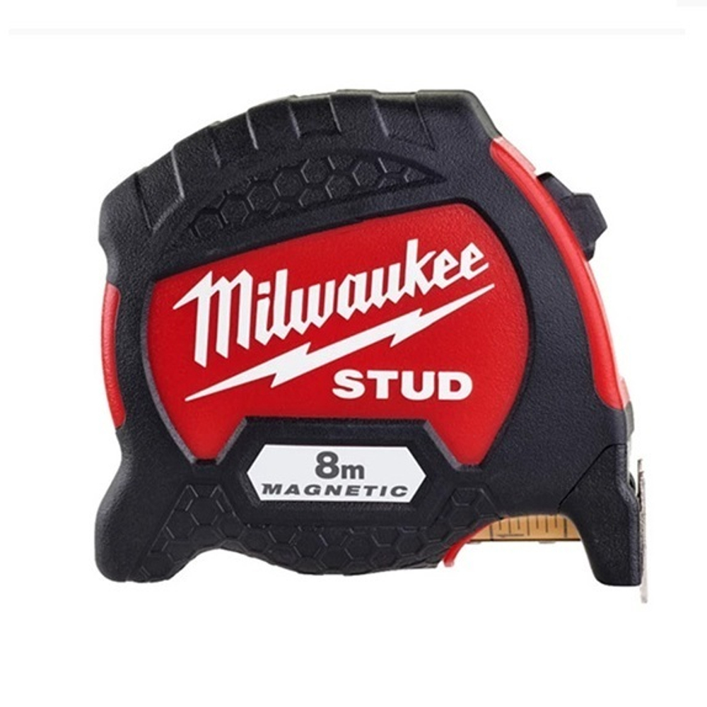 ХИТ! Рулетка 8 м магнитная 2 класс точности 8 м х 33 мм STUD GEN II MILWAUKEE 4932471627