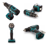 Новинка! КОМПЛЕКТ: Аккумуляторная дрель - шуруповерт Makita XPT 18 В, ДВА Аккумулятора 4 А·ч, Зарядное устройство, Кейс, Max D сверления металл 13 мм, дерево 38 мм DDF482RME