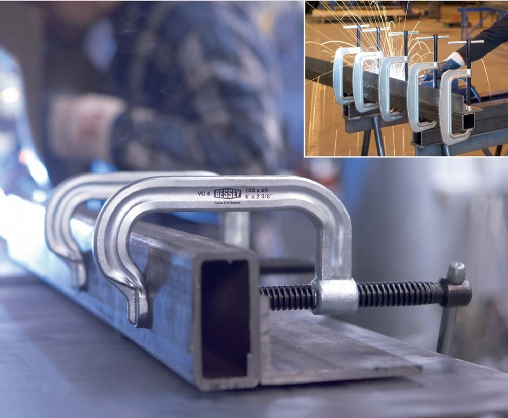C-образная струбцина VC, стабильная BESSEY BE-VC6