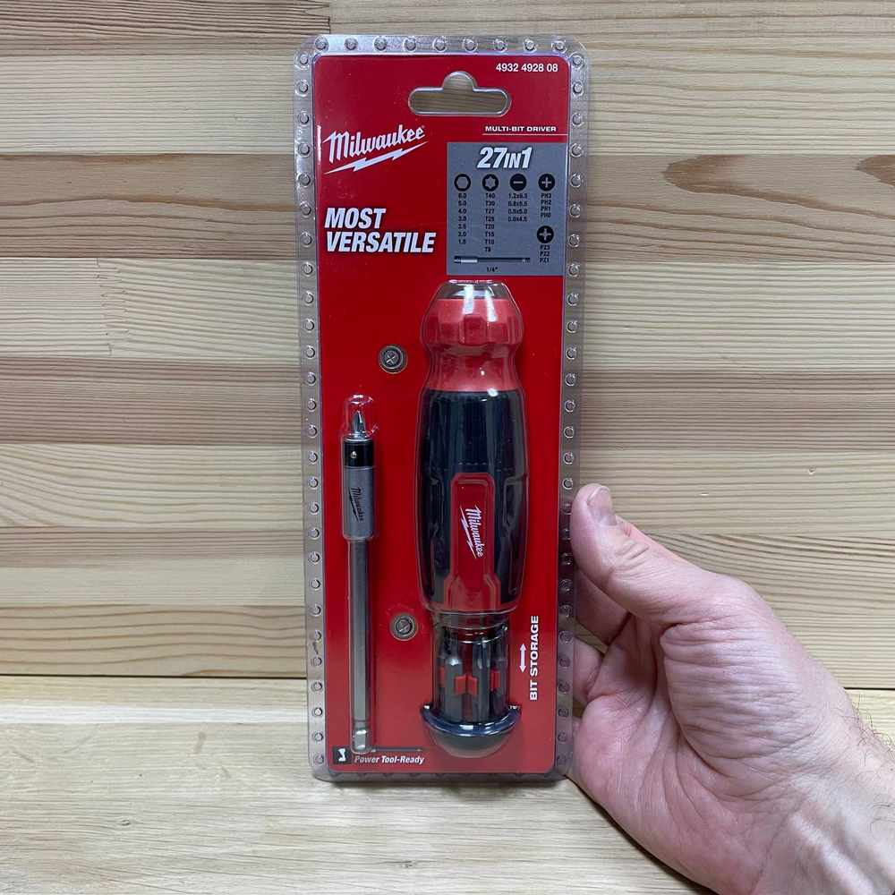 Отвертка универсальная 27 в 1 MILWAUKEE 4932492808