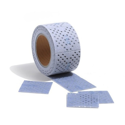 Шлифовальные полоски в рулоне с мультипылеотводом на пленочной основе 70 мм х 12 м CERAMIC L712T P 240 Sunmight 76612