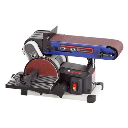 ХИТ! Станок шлифовальный ленточно - дисковый 500 Вт 230 В BELMASH BDG 100/152L S221A