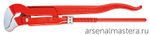 Ключ трубный 245 мм, 1/2", S-образные губки, зев 35 мм KNIPEX KN-8330005
