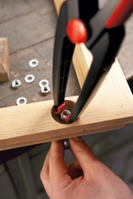 ХИТ! Струбцина пружинная 70 / 110 длинные узкие губки Clippix XCL5 BESSEY BE-XCL5