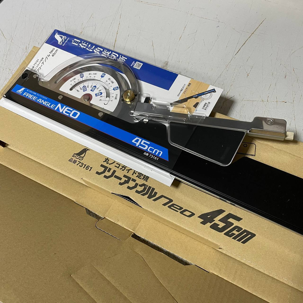 ХИТ! Направитель для пиления с угломером Neo 45см 73161 Shinwa М00011925