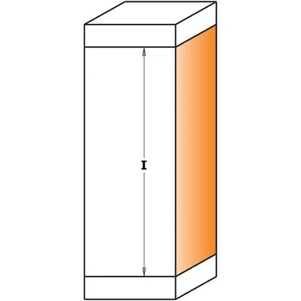 ХИТ! Фреза концевая обгонная с двумя подшипниками D 19 I 50.8 S 12 L 108 CMT 906.690.11B