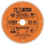 Новинка! Диск пильный по алюминию CMT 210 x 1,8 / 1,2 x 30 Z 64 TCG NEG минус 6 градусов, по цветным металлам и композитам 276.210.64M