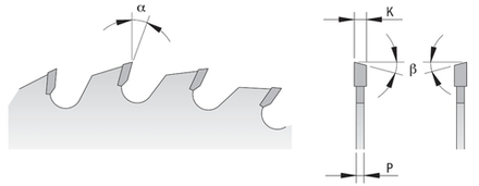 Пильный диск СМТ универсальный 165 x 20 x 2,2 / 1,6 15гр 15гр ATB Z24 CMT 291.165.24H