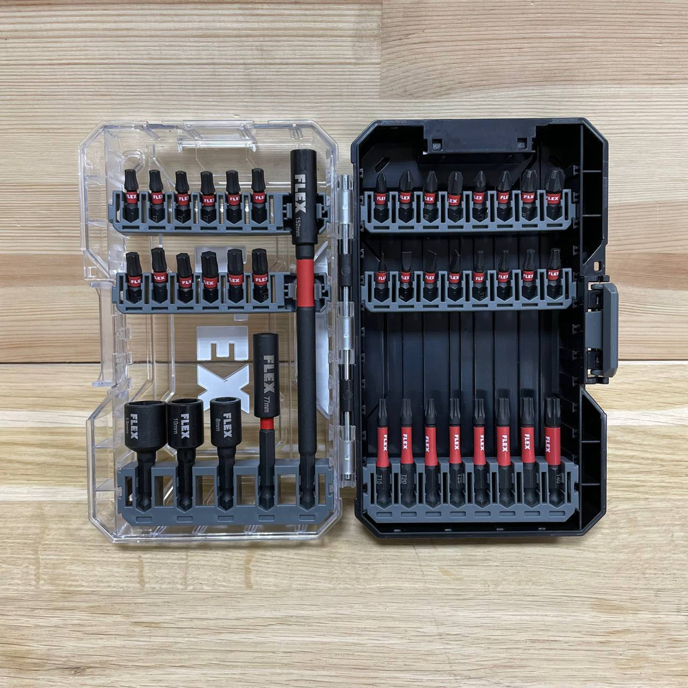 Новинка! Набор 41 предмет: 36 бит, адаптер, магнитные держатели STACK PACK DB 41 FLEX 530494