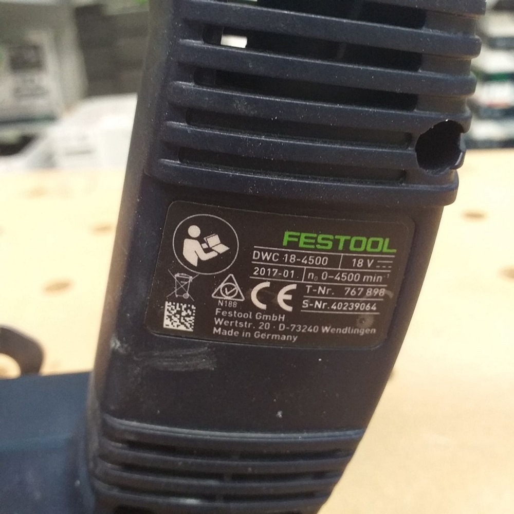Аккумуляторный строительный шуруповёрт FESTOOL DURADRIVE DWC 18-4500 Basic 576504