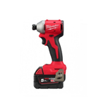УДОБНЫЙ КОМПЛЕКТ! В кейсе M18 BLIDR-502X: Аккумуляторный Винтовёрт BLIDR-0X, 2 шт Аккумулятор B5 5.0 Ач, Зарядное устройство M12-18 FC MILWAUKEE 4933492843