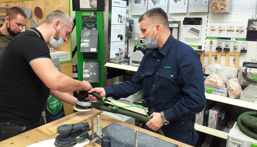 СКИДКИ ХИТ! Эксцентриковая шлифовальная машинка FESTOOL ETS 150/3 EQ 575023