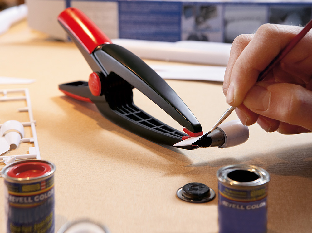 ХИТ! Струбцина пружинная 70 / 110 длинные узкие губки Clippix XCL5 BESSEY BE-XCL5