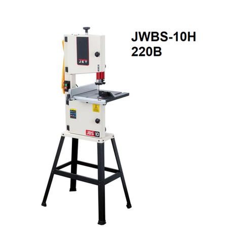 Новинка! Ленточная пила напольная по дереву JET JWBS-10H 0,35 кВт, 220В, для точного прямолинейного, радиусного и комбинированного раскроя заготовок из древесины и листовых материалов на ее основе JR049