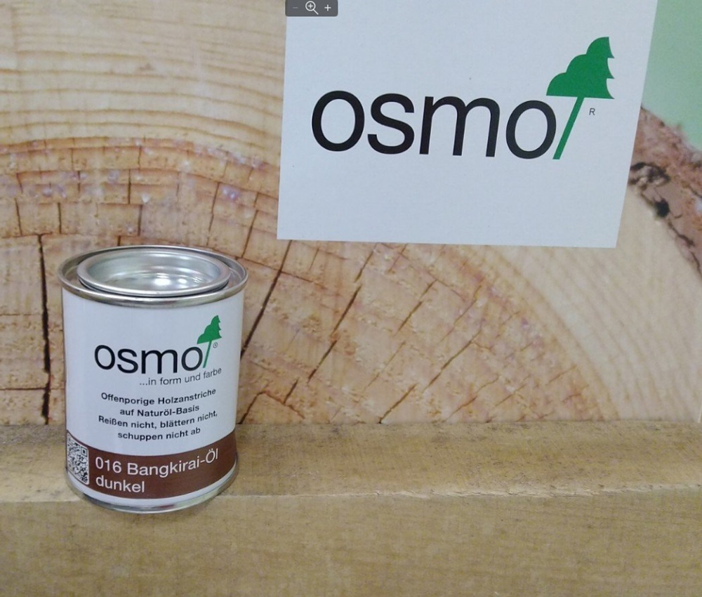 Масло для террас Osmo 016 для бангкирай темное 0,125 л Terrassen-Ole для наружных работ Osmo-016-0,125 11500064