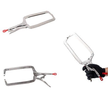 ХИТ! Зажим - струбцина Milwaukee TORQUE LOCK GEN II тип С, с обычными губками 480 мм (18") для сварки 4932472260