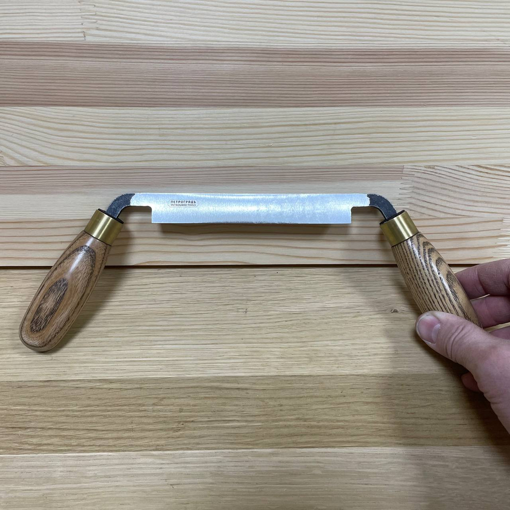 ХИТ! Скобель Петроградъ CKC2 130 мм Плоский П-образный РН-СКС.002-130 М00013183