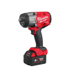 Новинка! Комплект в кейсе M18 FUEL FHIW2F12-502X: Аккумуляторный ударный гайковерт FHIW2F12 с фиксацией фрикционным кольцом ПЛЮС 2 шт Аккумулятор B5 5.0 Ач, Быстрозарядное устройство M12-18 FC Milwaukee 4933492783