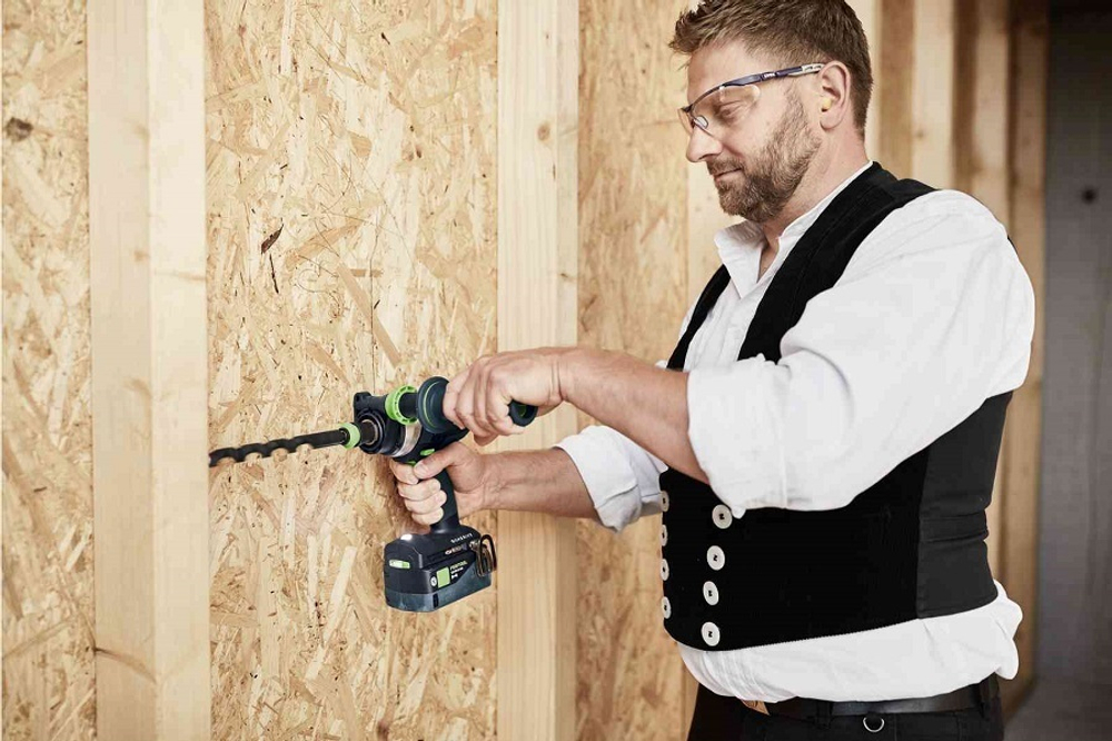Аккумуляторная дрель - шуруповёрт FESTOOL QUADRIVE TDC 18/4 I-Basic 575601