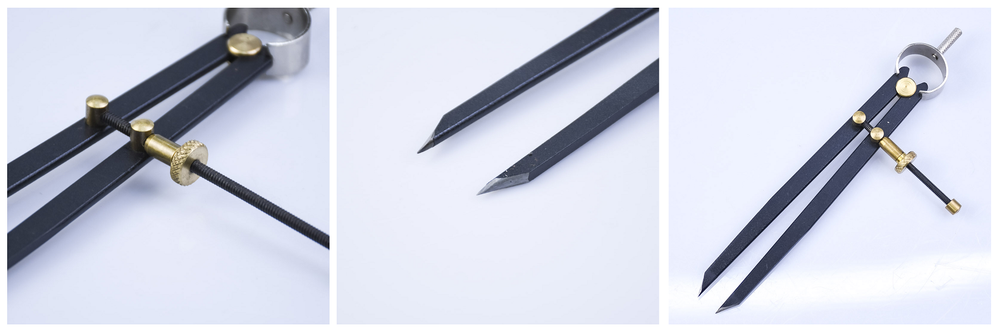 Новинка! Кронциркуль GOLDRATIO Premium пружинный прямой для наружных измерений 150 мм М00023638