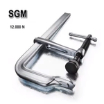 АКЦИЯ НОЯБРЬ 2025! Высокоэффективная струбцина для работы с металлом BESSEY SGM, ширина зажима 1000 мм, рейка 34 х 13 мм, 12 кН, затяжка 40 Нм, Т-ручка BE-SG100M