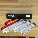 ЗИМА ДЕШЕВЛЕ ХИТ! Набор ручных пил: ТРИ сменных полотна 225 мм 22TPI, 265 мм 15TPI, 330 мм 9TPI и ДВЕ рукоятки Kataba Shark Saw TAKAGI Kataba 5