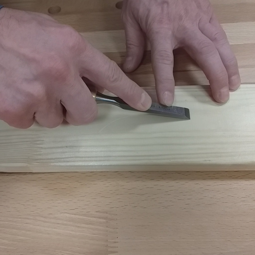 ЦЕНЫ НИЖЕ ХИТ! Стамеска зачистная короткая с ручкой 12 мм WOOD LINE PLUS Narex 811062