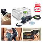 ХИТ! Эксцентриковая шлифовальная машинка с редуктором FESTOOL ROTEX RO 125 FEQ-Plus для грубого, тонкого шлифования и полирования в систейнере Systainer SYS3 M 187 576029