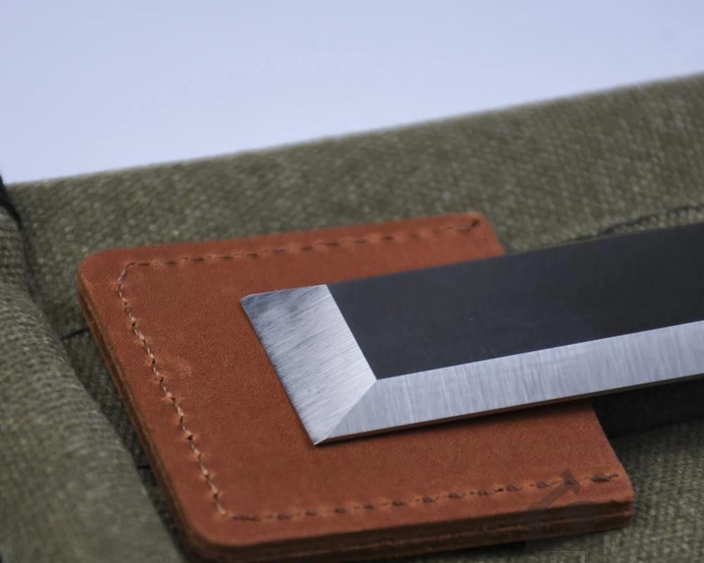 Новинка! Набор стамесок серия Волга 4 штуки 6, 10, 16, 26 мм в сумке - скрутке ПЕТРОГРАДЪ М00024160